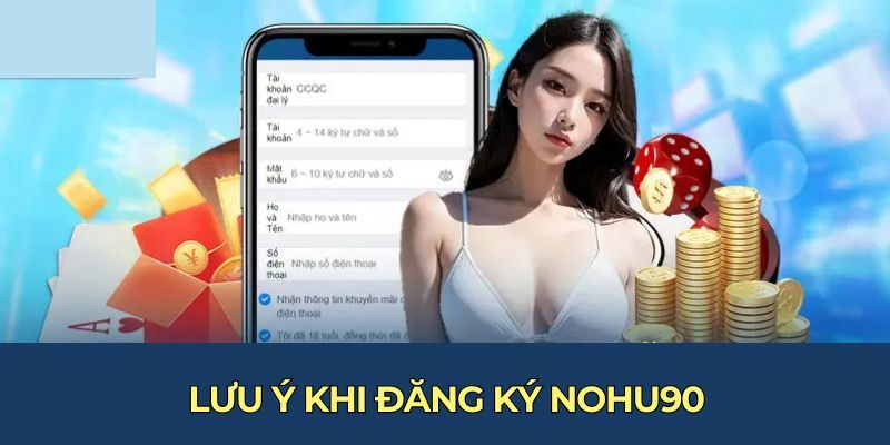 Lưu ý khi tạo tài khoản